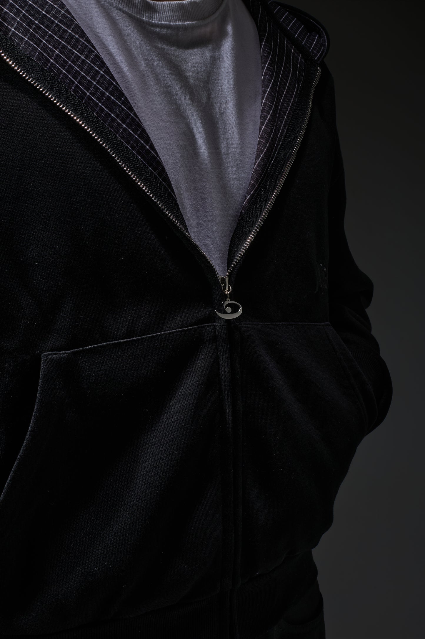 La veste crop.